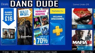 PSN GAMES UNDER 16  PS4 PS PLUS EXCLUSIVE DISCOUNTS [upl. by Sucramat]