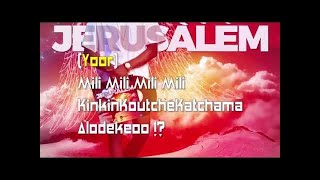 El Miliaro  Jérusalem Lyrics Vidéo [upl. by Etterrag]