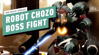 Metroid Dread  Robot Chozo Soldier Boss Fight Guide [upl. by Gregrory]