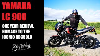 Yamaha LC900 Owners first year review and ride out A homage to the RD350LC [upl. by Aicilas]