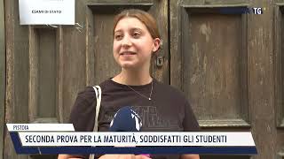 20240620 PISTOIA  SECONDA PROVA PER LA MATURITÀ SODDISFATTI GLI STUDENTI [upl. by Nedak987]