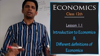 Introduction of Economics amp different definition of Economics [upl. by Mailliwnhoj]