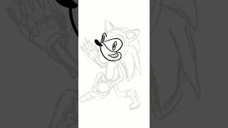 Sonic Speed Draw sonic [upl. by Eleumas]