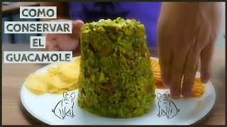 COMO CONSERVAR EL GUACAMOLE MAS TIEMPO [upl. by Garibold]