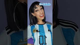 Argentinian Spanish 🇦🇷 vs Uruguayan Spanish  quotSaladoquot🧂in ✨️Rioplatense slang✨️ [upl. by Ybrek]