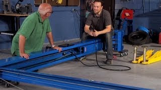 How to Install a Vehicle Lift Part 2 [upl. by Enilemme241]