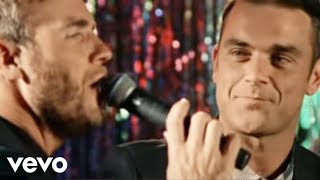 Robbie Williams and Gary Barlow  Shame [upl. by Dutchman]