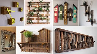 Wooden Wall Art amp Deco Ideas [upl. by Yelik697]