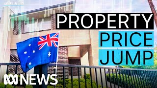 House prices fuelled by buyers getting ahead of expected rate cuts  The Business  ABC News [upl. by Ylliw678]