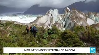 Chile el calentamiento global acelera el derretimiento de los glaciares [upl. by Kloster]