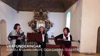 Vårfunderingar med Anneli amp Lilian Druve och Carina Gullberg [upl. by Adara]