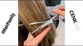 ✂️Spliss Schneiden😱 Mehr Glanz für DEINE Haare Hairtutorial [upl. by Euhsoj897]