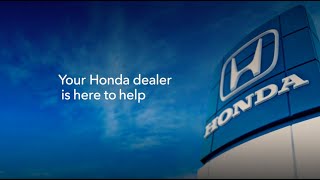 Honda is Open for Service [upl. by Htir]