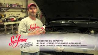 Sea Foam  How To Add Sea Foam Motor Treatment To Crankcase Oil [upl. by Pell491]