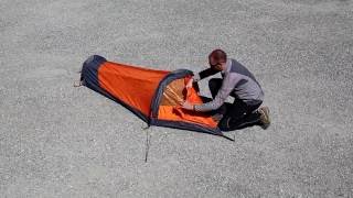 FERRINO BIVY Tent Assembly Instructions [upl. by Ahsitaf]