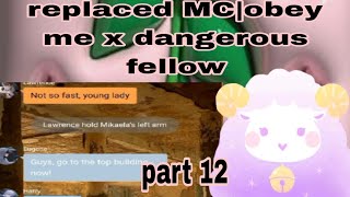 obey me text replaced MCobey me x dangerous fellowpart 12 [upl. by Ahsiel]