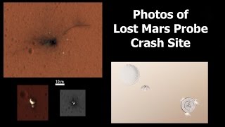 Schiaparelli Mars Crash Site Photographed [upl. by Siroved]