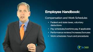 Employee Handbooks  Part 1 [upl. by Philbert]