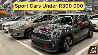 Sport Cars between R200 000  R300 000 at Webuycars [upl. by Noiztneb]