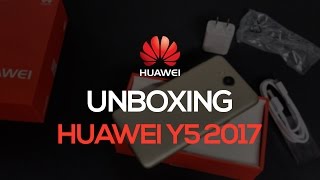 Huawei Y5 2017  Unboxing en Español [upl. by Kliment386]