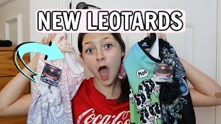 Gym Gear Leotard Package Opening Leotard Try On Haul [upl. by Wadlinger]