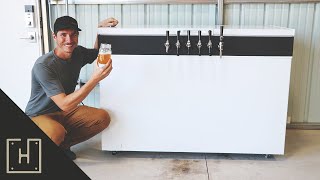 DIY Kegerator Conversion for Beer amp Kombucha  Keezer Craft Beer [upl. by Roht]