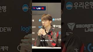 Faker identifies two tough contenders from the LPL region for Worlds 2024 shorts [upl. by Aissat]