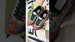 Gucci Rhyton Sneaker detailed check sneakers [upl. by Nelo]