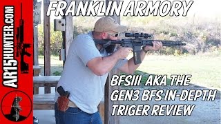 Franklin Armory BFSIII Full Trigger Review [upl. by Akiem]