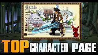 AQWorlds TOP Character Page [upl. by Eibloc]