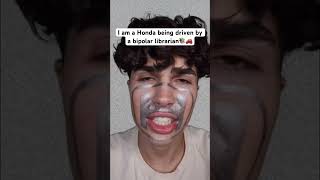 I am a Honda being driven by a bipolar librarian📚🚗asmr pov asmrvideo bipolar ￼ [upl. by Sadinoel86]