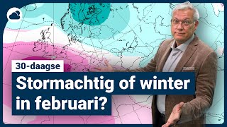 30daagse stormachtig of winters weer in februari [upl. by Orodisi327]