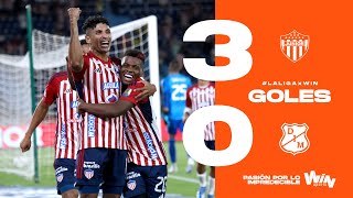 Junior vs Medellín goles  Liga BetPlay Dimayor 2024 1  Fecha 3 [upl. by Daryl]