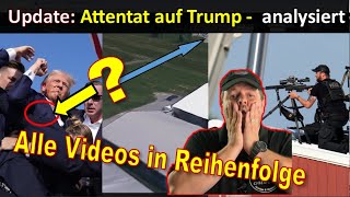 Update Attentat auf Trump analysiert  Alle Videos in Reihenfolge 2 [upl. by Bronez]