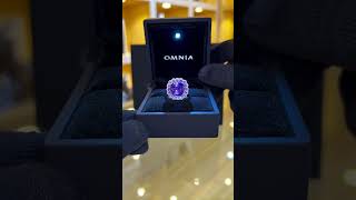 Omnia Futol Ring in 925 Silver In High Quality Amethyst stone [upl. by Angeline838]