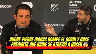 AndrePierre Gignac Rompe el Guion y Hace Pregunta Que Nadie Se Atrevió a Hacer 🤯⚽ [upl. by Essirahc]