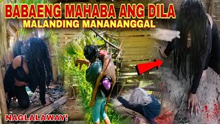 PART43 BABAENG WALANG PAHENGA NAGTATAGO SA BAHAY NG MANANANGGAL ANG HABA NG DILA  MALANDING ASWANG [upl. by Htiekal]