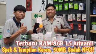 Tipe Baru RAM 8GB Harga 15 Jutaan Tecno Spark 20C Spek Tampilan Keren Sudah Ada NFC [upl. by Asilehc]