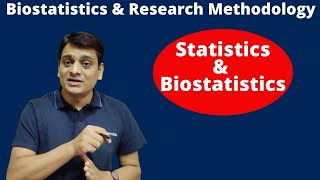 Part 1 Statistics amp Biostatistics  Biostatistics amp Research Methodology By Dr Puspendra [upl. by Vinita]