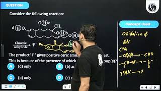 Consider the following reaction \\xrightarrow\text  anhydride \text  Chromic  \text [upl. by Brieta]