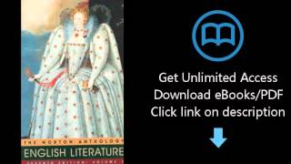 The Norton Anthology of English Literature Vol 1 [upl. by Kcirredal]