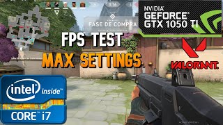 VALORANT i7 4770k GTX 1050 ti  Max settings [upl. by Rostand]