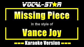 Vance Joy  Missing Piece Karaoke Version [upl. by Inavihs]