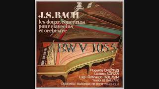 J S BACH BWV 1055 Concerto pour Clavecin en La Majeur DROTTNINGHOLM [upl. by Adien]