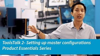 ToolsTalk 2 Product Essential Series Setting up master configurations  Atlas Copco [upl. by Ydnam]