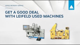 Retrofit and Component Overhaul for Spinning Machines  LEIFELD PNC Machines [upl. by Evets]