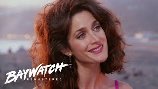 Carrie Anne Moss Cameo  Baywatch Remastered [upl. by Abate]