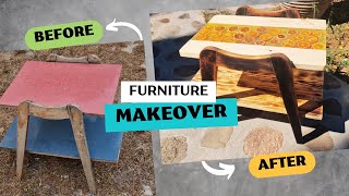 How to DIY restoration with epoxy resin Easy beginner project Im not sure Full documentary [upl. by Emarie]