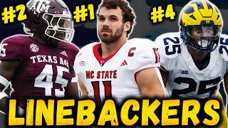 Top LBs in the 2024 NFL Draft  Linebacker Rankings [upl. by Nilyahs]