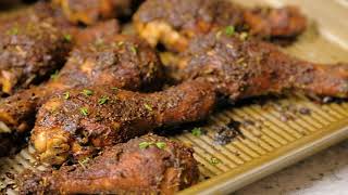 Easy Jamaican Jerk Chicken Recipe [upl. by Burley452]